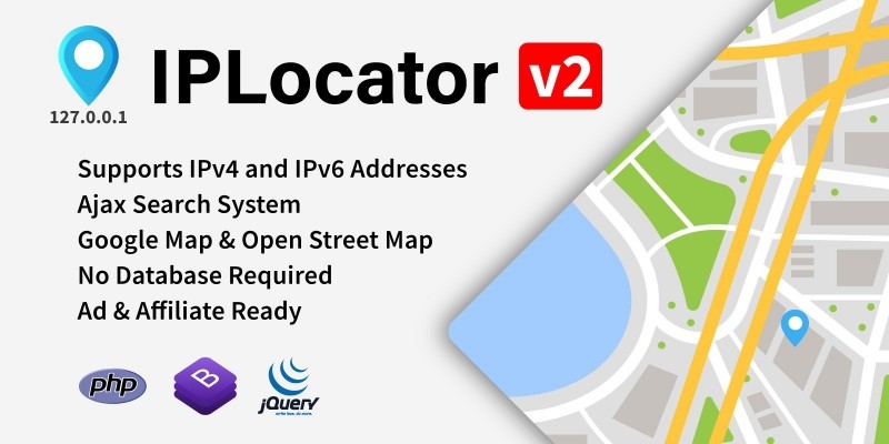 IPLocator - IP Location Finder PHP Script