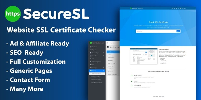 SecureSL - Website SSL Certificate Checker Script